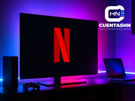 Panel con apps de streaming y herramientas digitales